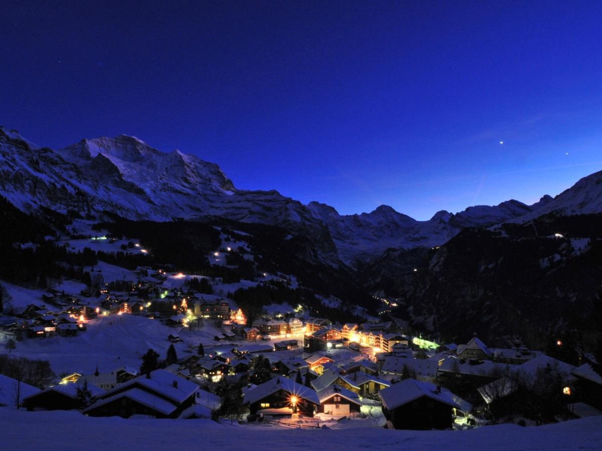 Apartment Panoramapark Soleil Haus D Apt 3 By Interhome Wengen Bagian luar foto